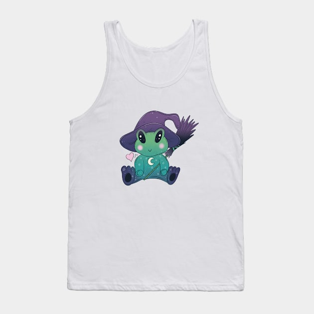 Witchy frog Tank Top by Jess Adams